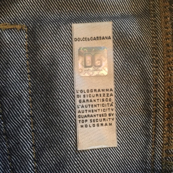 Dolce and Gabbana Dark Denim Skirt Size 42 (US 6) - Picture 2 of 5